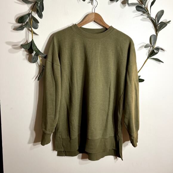 SO Green Tunic Sweatshirt - Picture 1 of 5